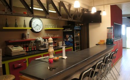 Le snack-bar du Squash de Talence