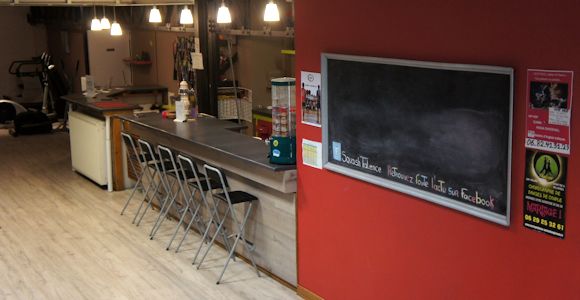 Le snack-bar du Squash de Talence